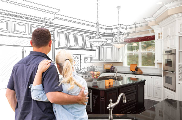 Professional Cabinet Refacing technician working in West River, MD